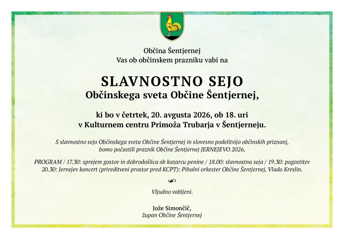 OBCINA_SENTJERNEJ_Jernejevo_2026_Slavnostna_seja_OGLAS_210x146mm