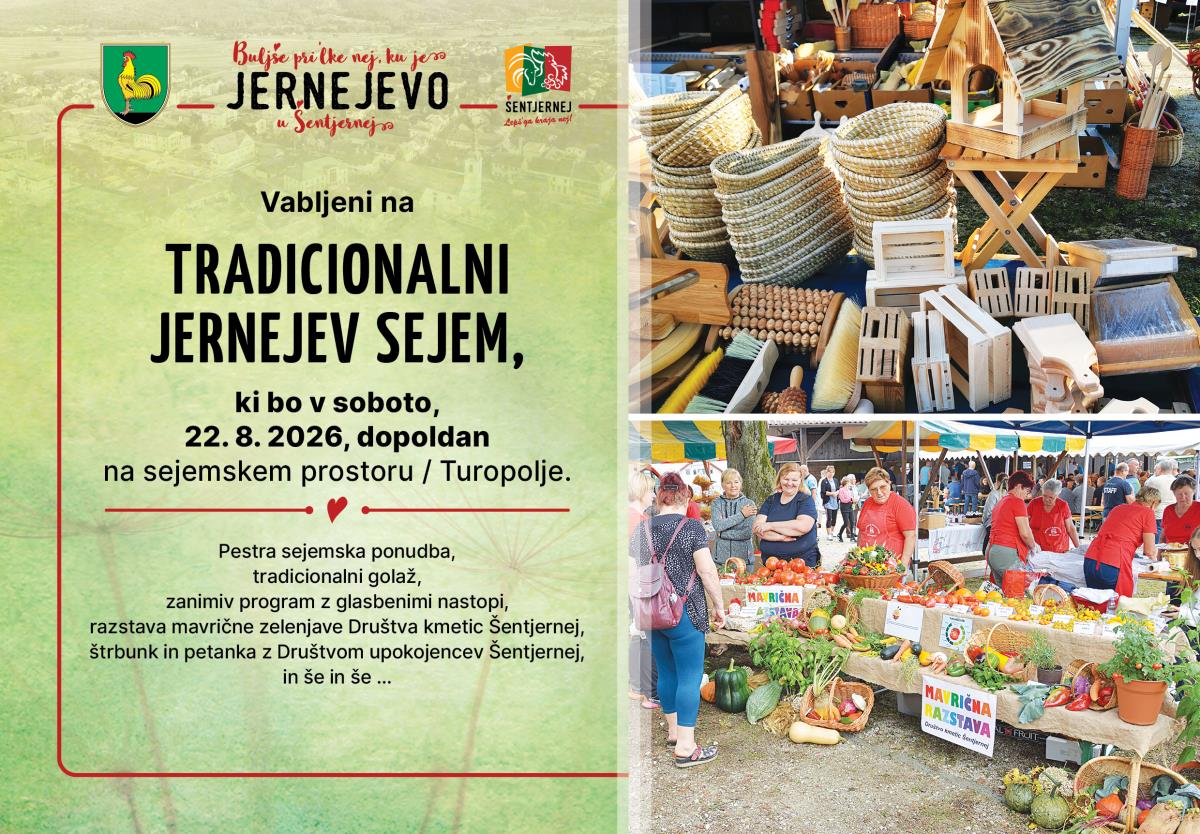 OBCINA_SENTJERNEJ_Jernejevo_2026_Jernejev_sejem_OGLAS_210x146mm
