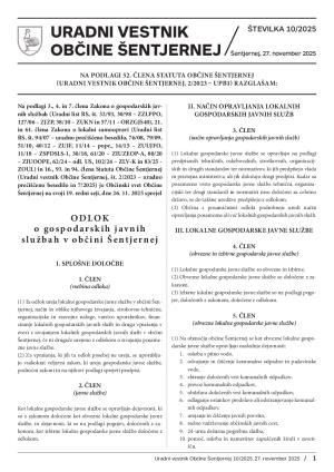 Uradni vestnik št. 10/2025